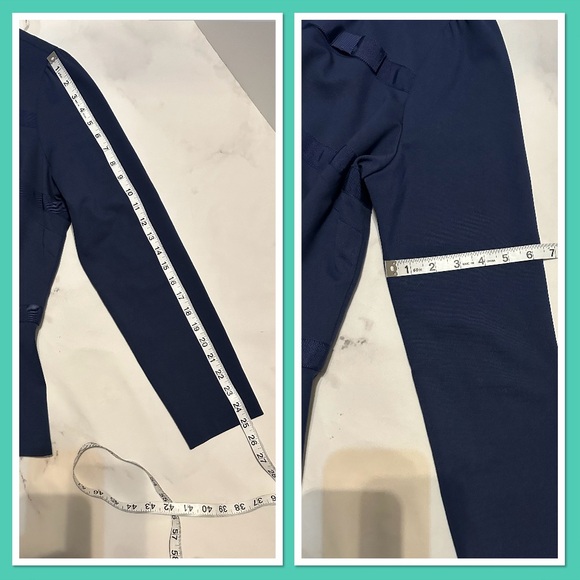 Vineyard Vines Navy Grosgrain bow Ponte jacket (EUC) - Picture 3 of 12